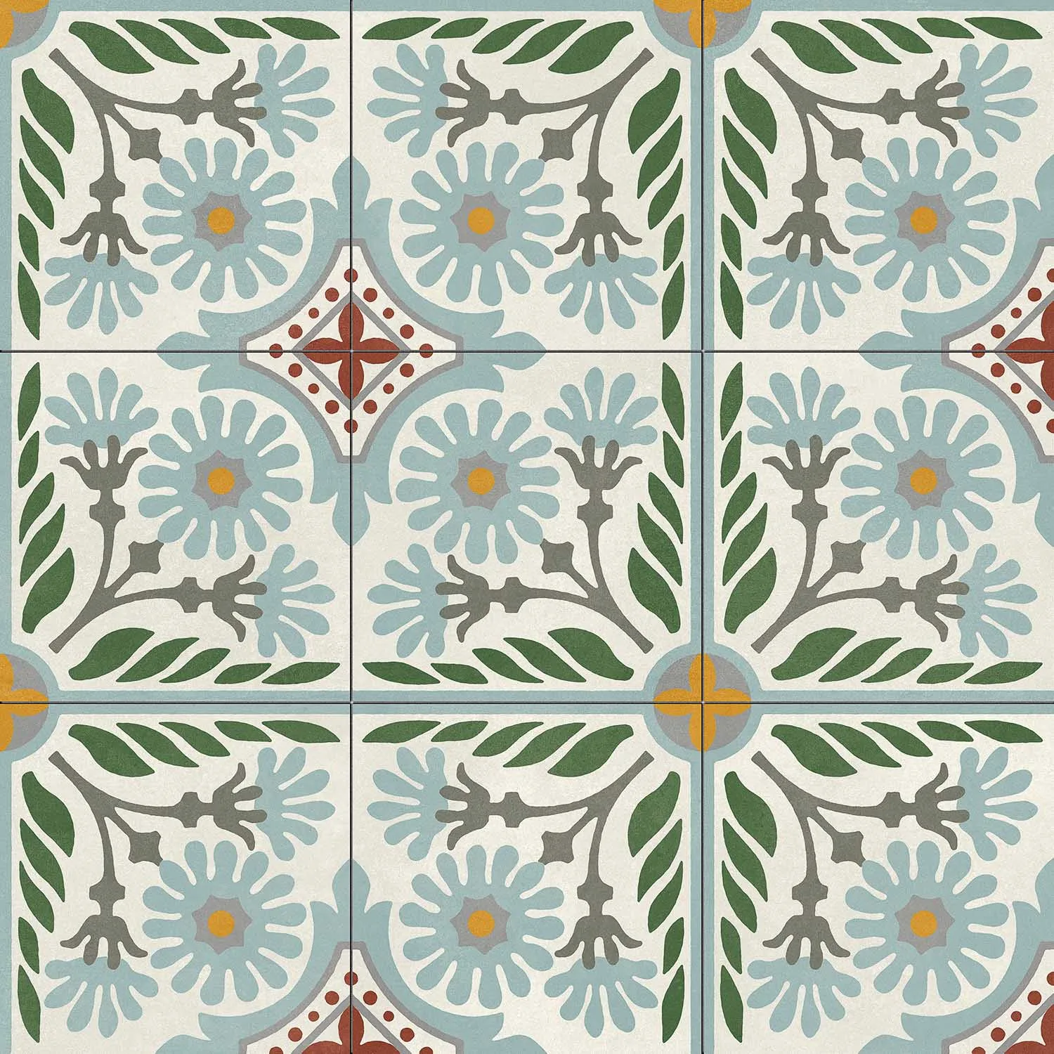 Aparici Altea Olivio 60x60 – Enkaustik-Fliese