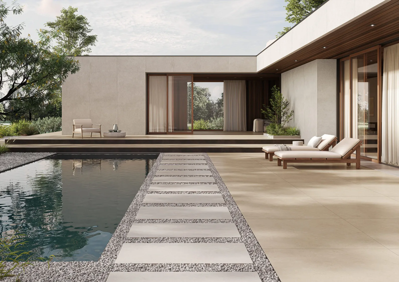 Energieker Miro Champagne Ivory – Outdoor Terrassengestaltung