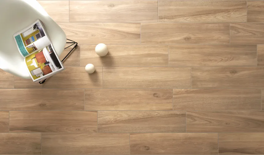 Faro Ceramiche Das Konzept Miele – heller Honigton Keramikfliese