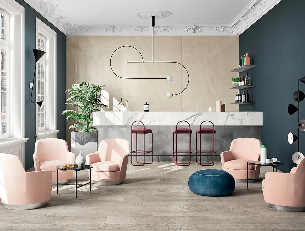 Fondovalle Planeto Moon – helle Steinoptik Ambiente