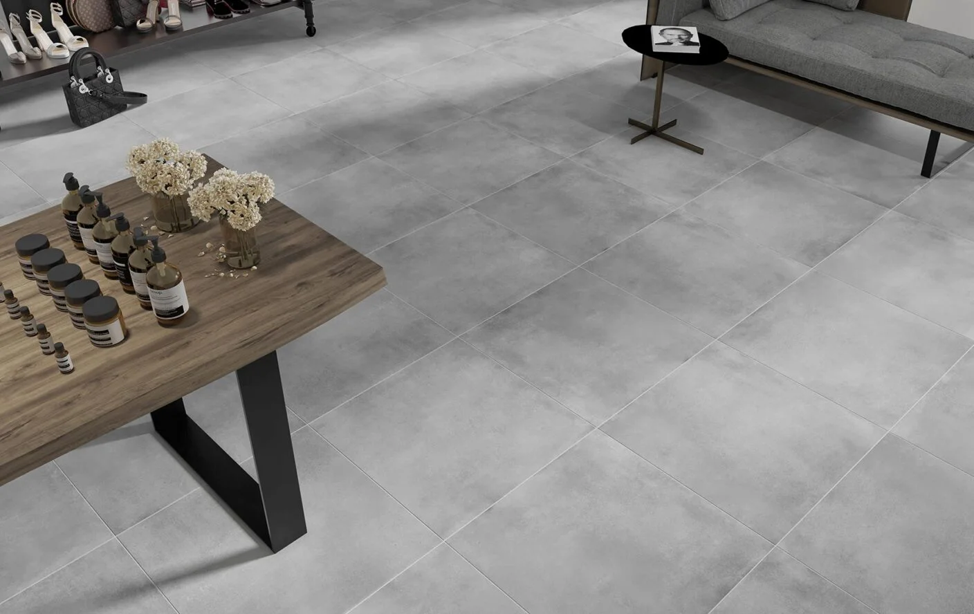 Navarti Manhattan Grey 45x45 – urbane Steinoptik Keramikfliese