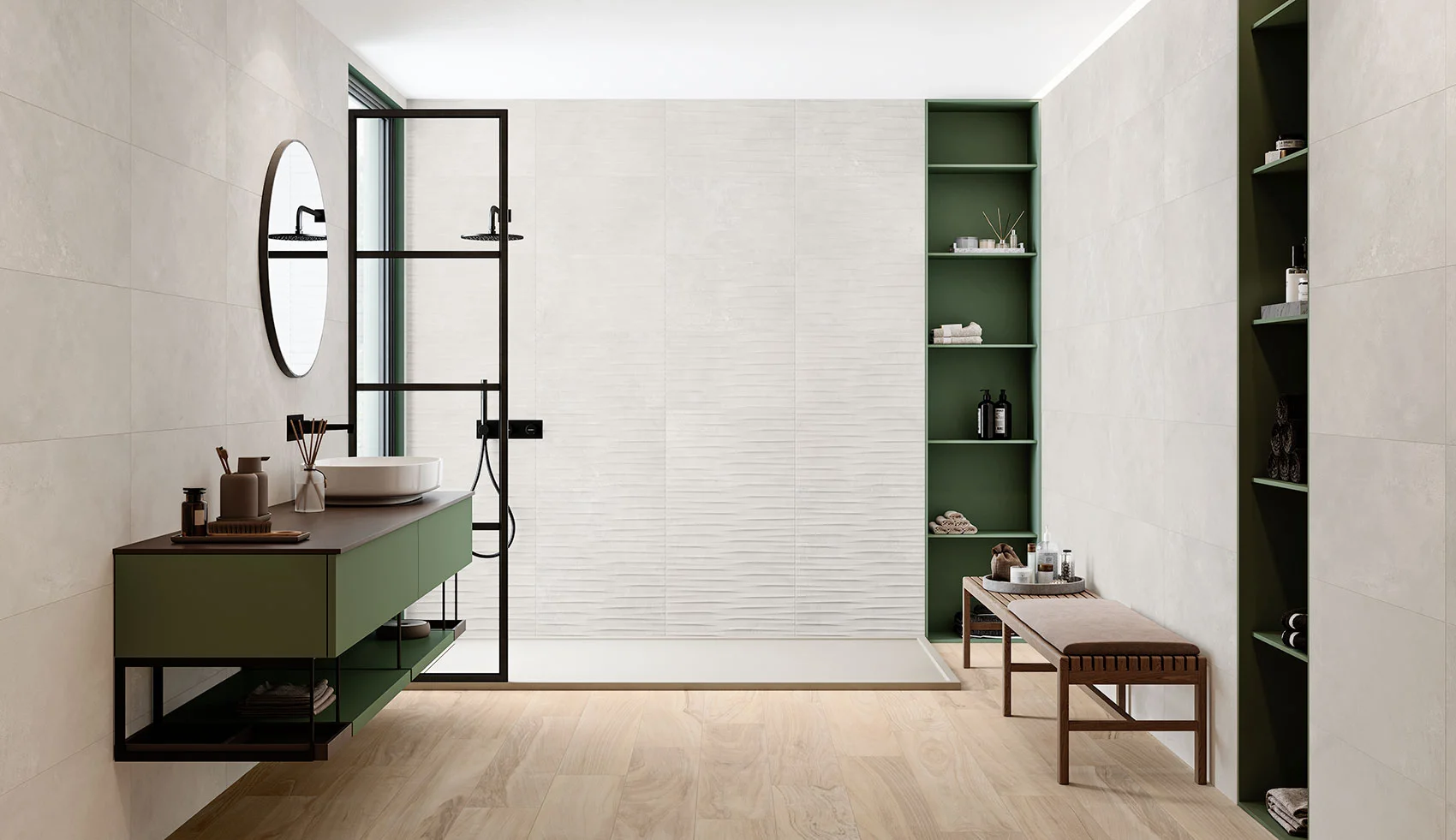 Navarti Ziro Perla 33x55 – feine Steinoptik Keramikfliese