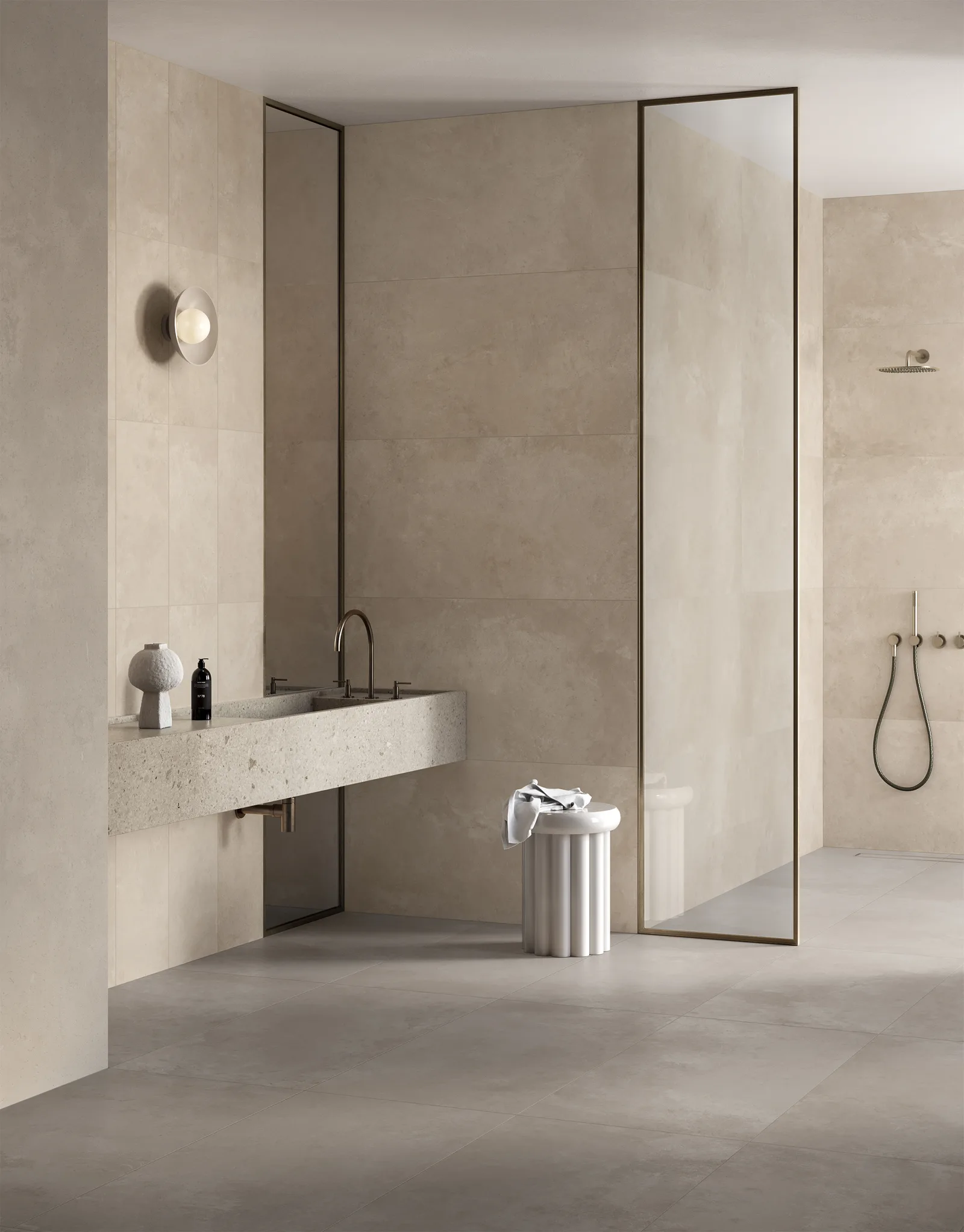 Sintesi Framework Concrete beige 60120 3060 taupe 60120 Set 004