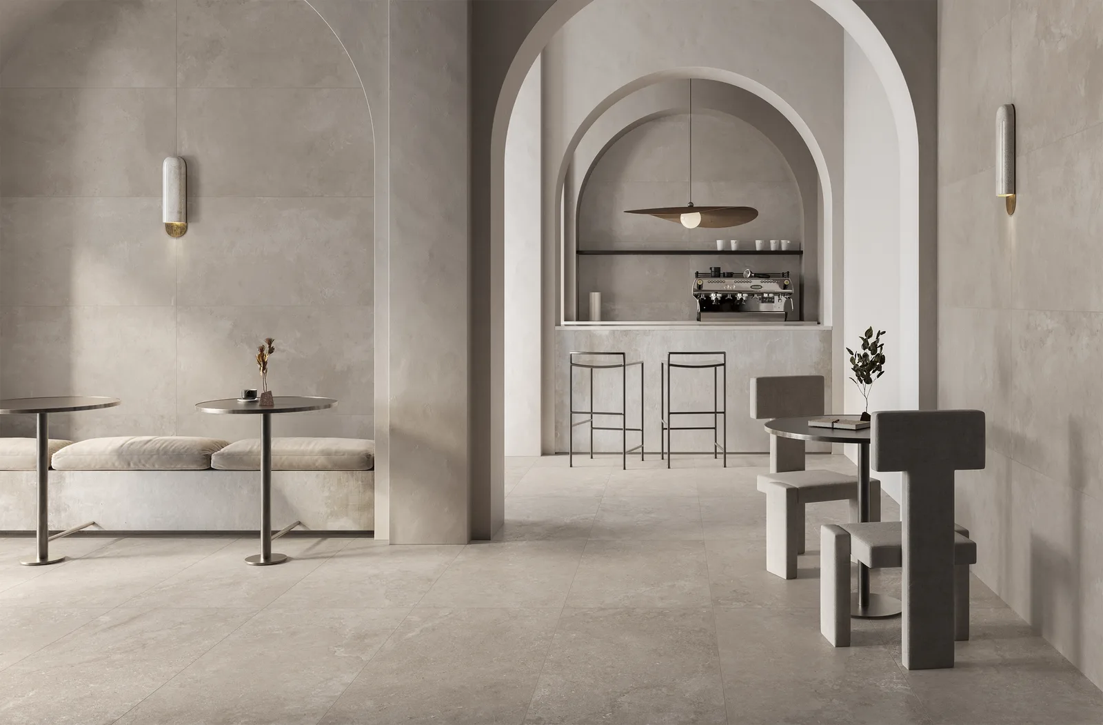 Sintesi Framework Concrete taupe 60120 Stone taupe 60120 Set 008