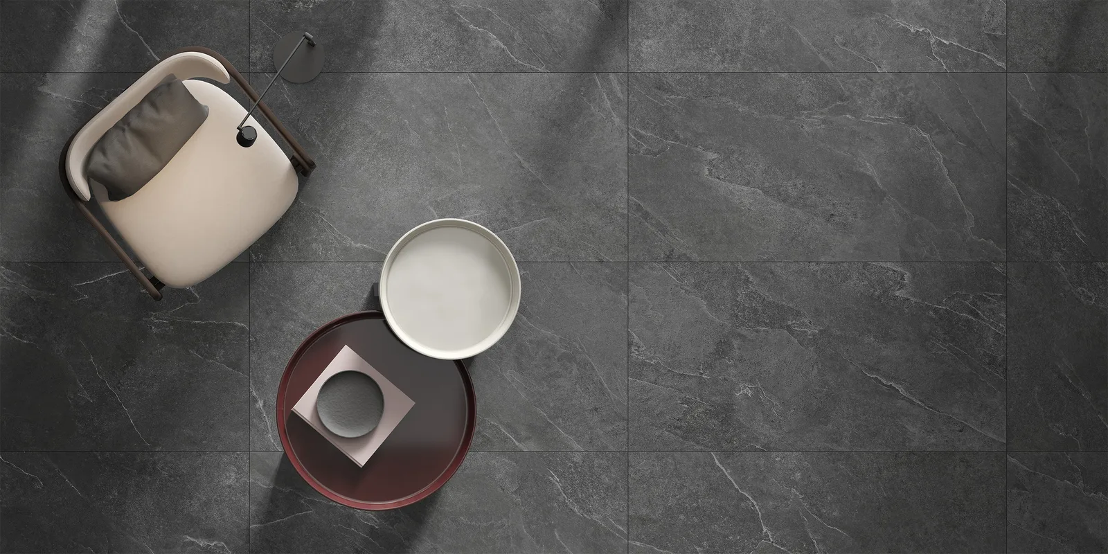 Sintesi JUST BLACK SLATE 60X119.8 RET CLOSEUP