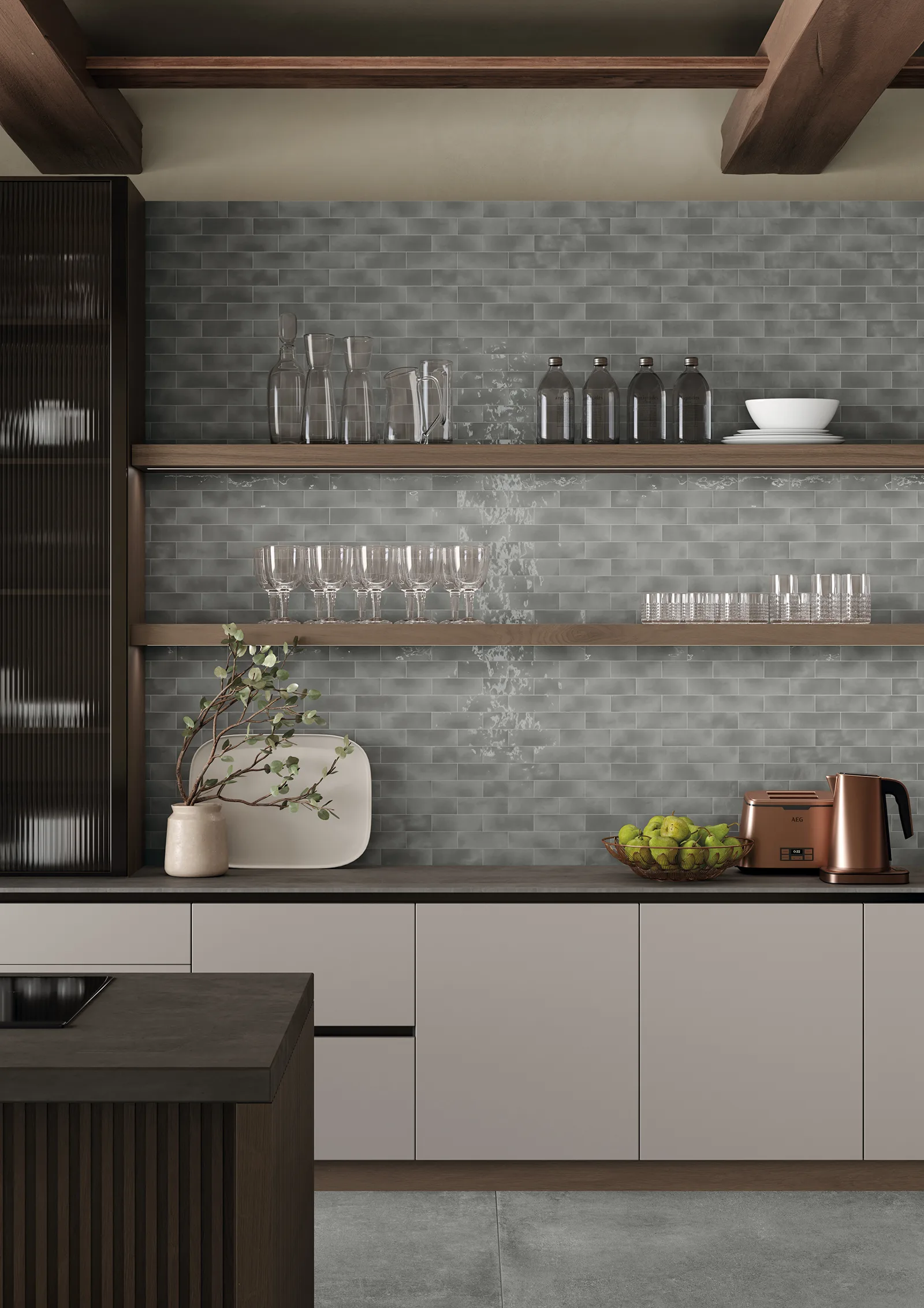 Tagina City Stone – Tagina CITY STONE Antracite Listelli cucina