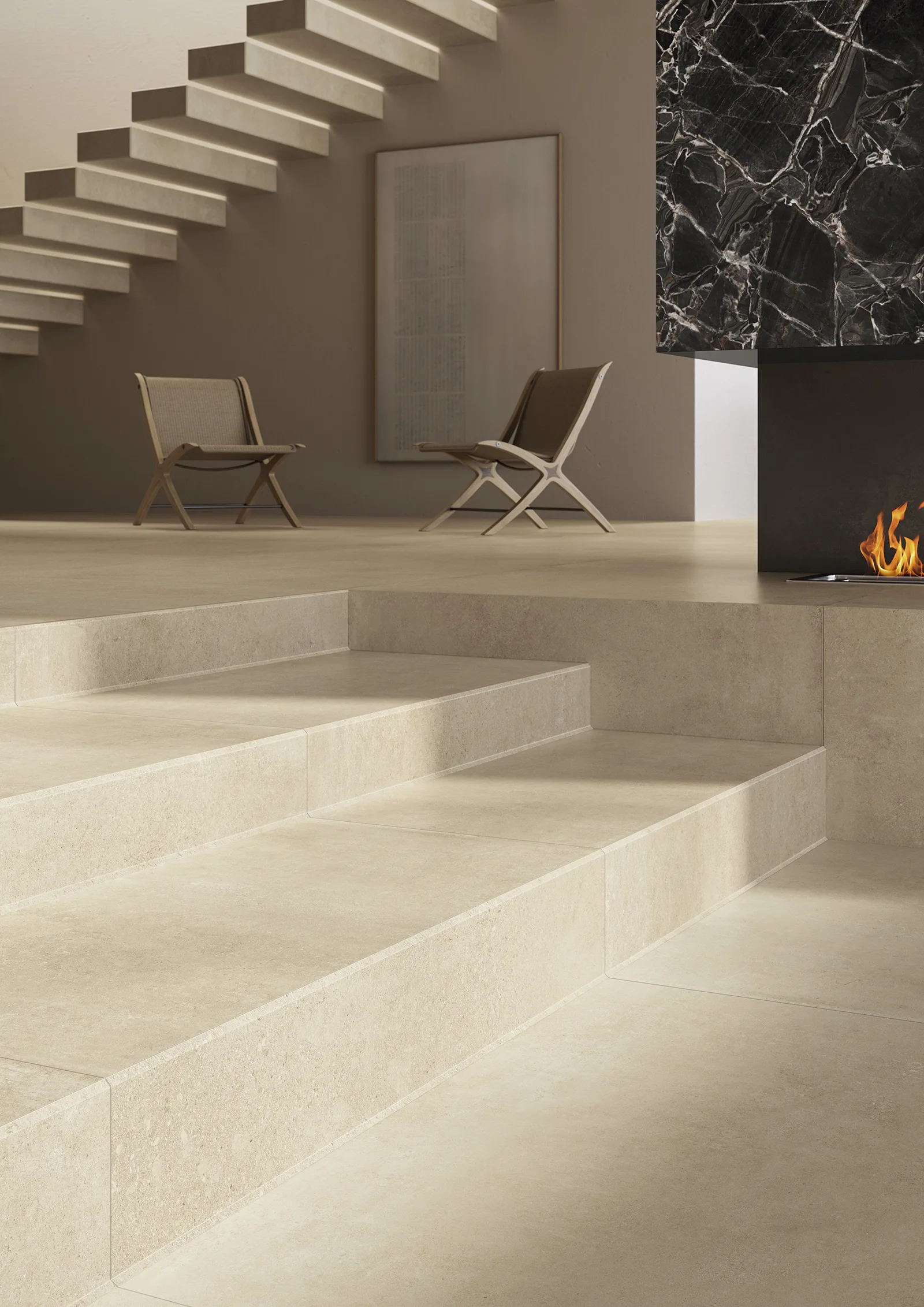Tagina City Stone – Tagina CITY STONE Beige living gradini