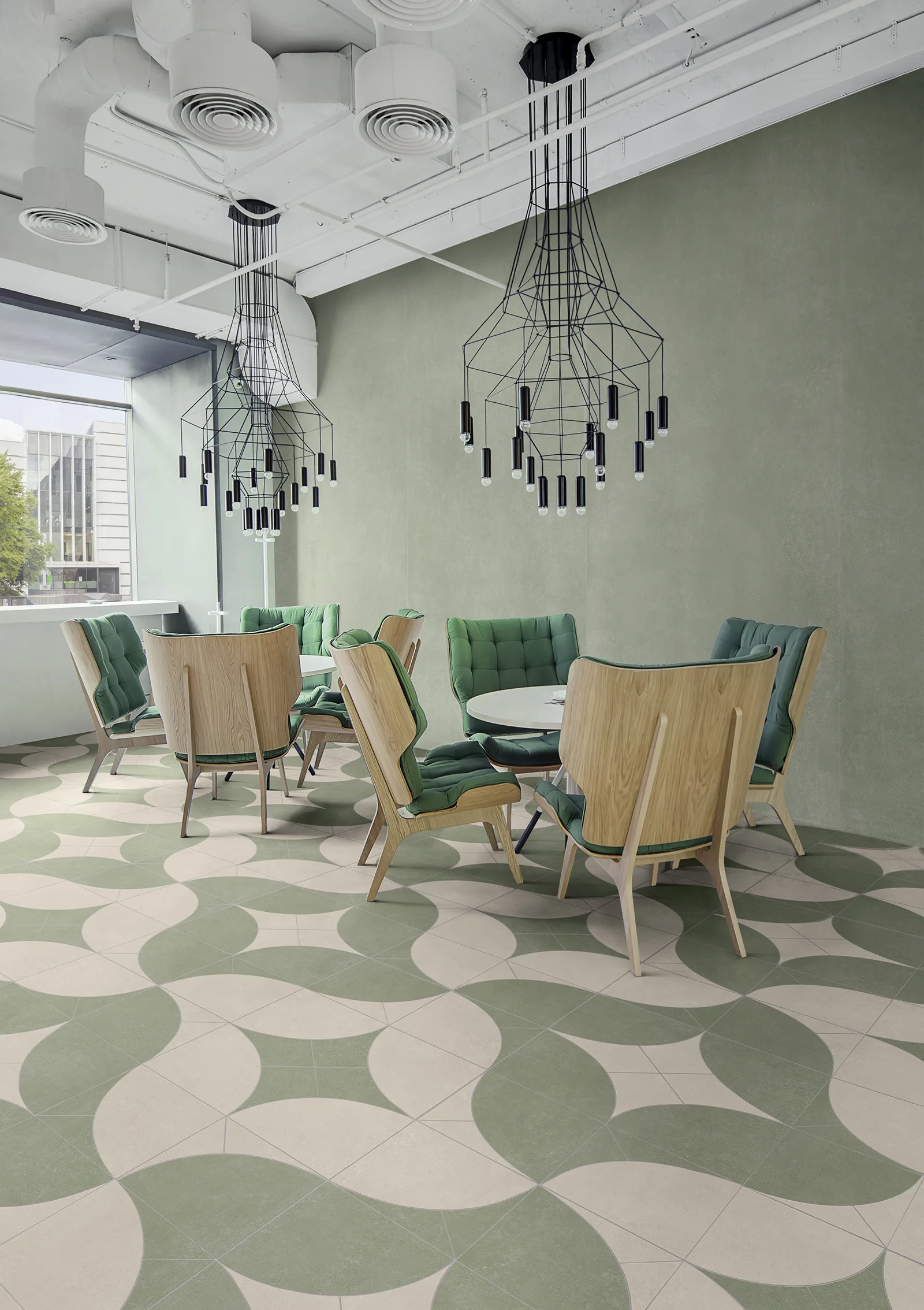 Tagina City Stone – Tagina CITY STONE INTARSI Avorio+Salvia bar