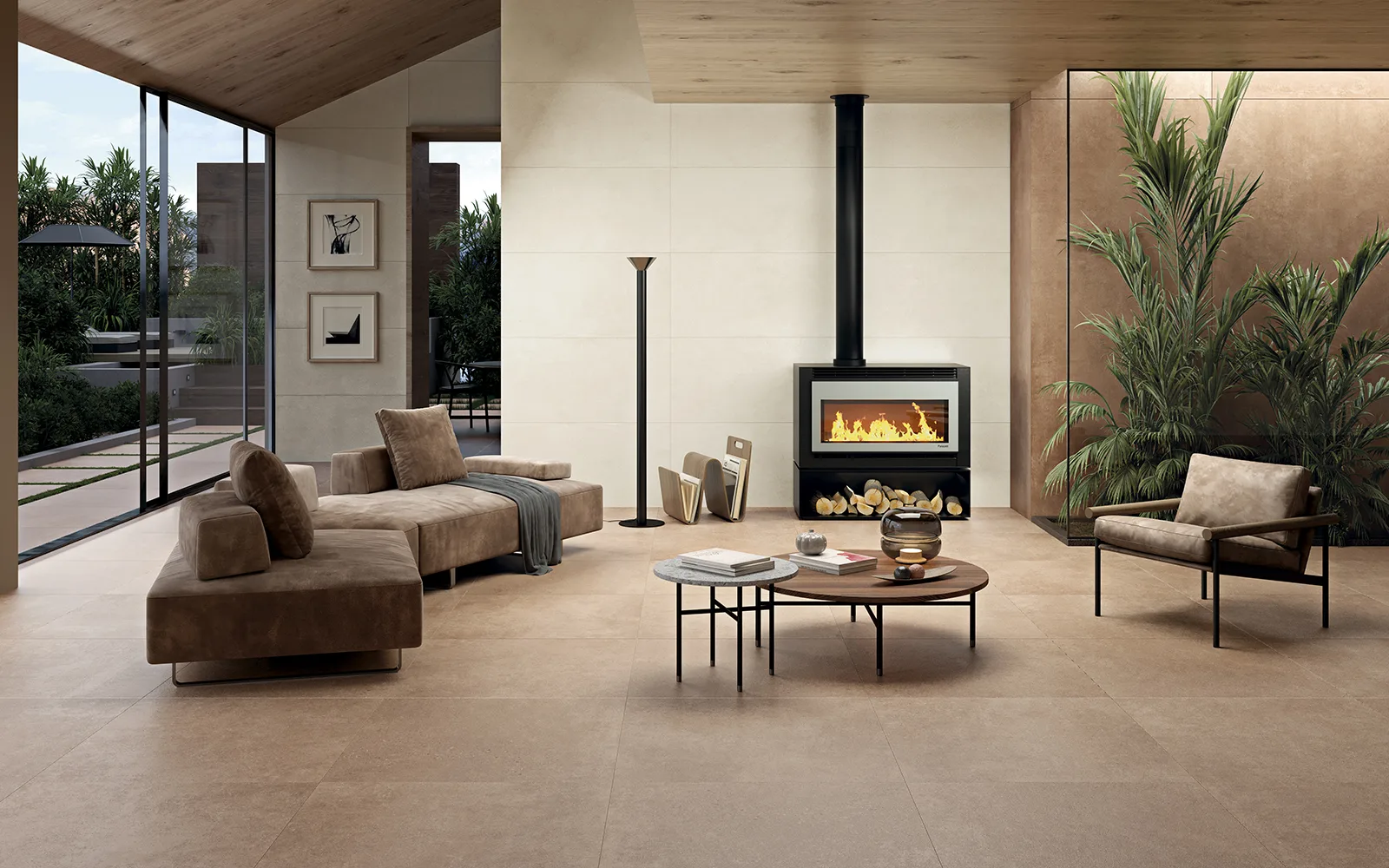 Tagina City Stone – Tagina CITY STONE Mattone+Avorio living