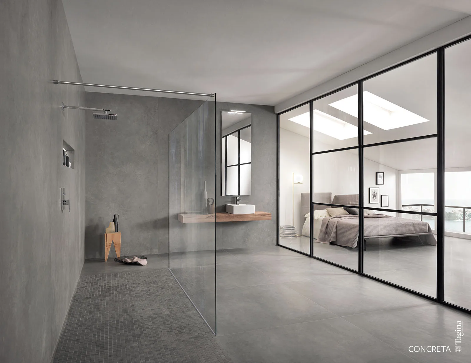 Tagina Concreta – Tagina Concreta Grigio scuro bath&bed