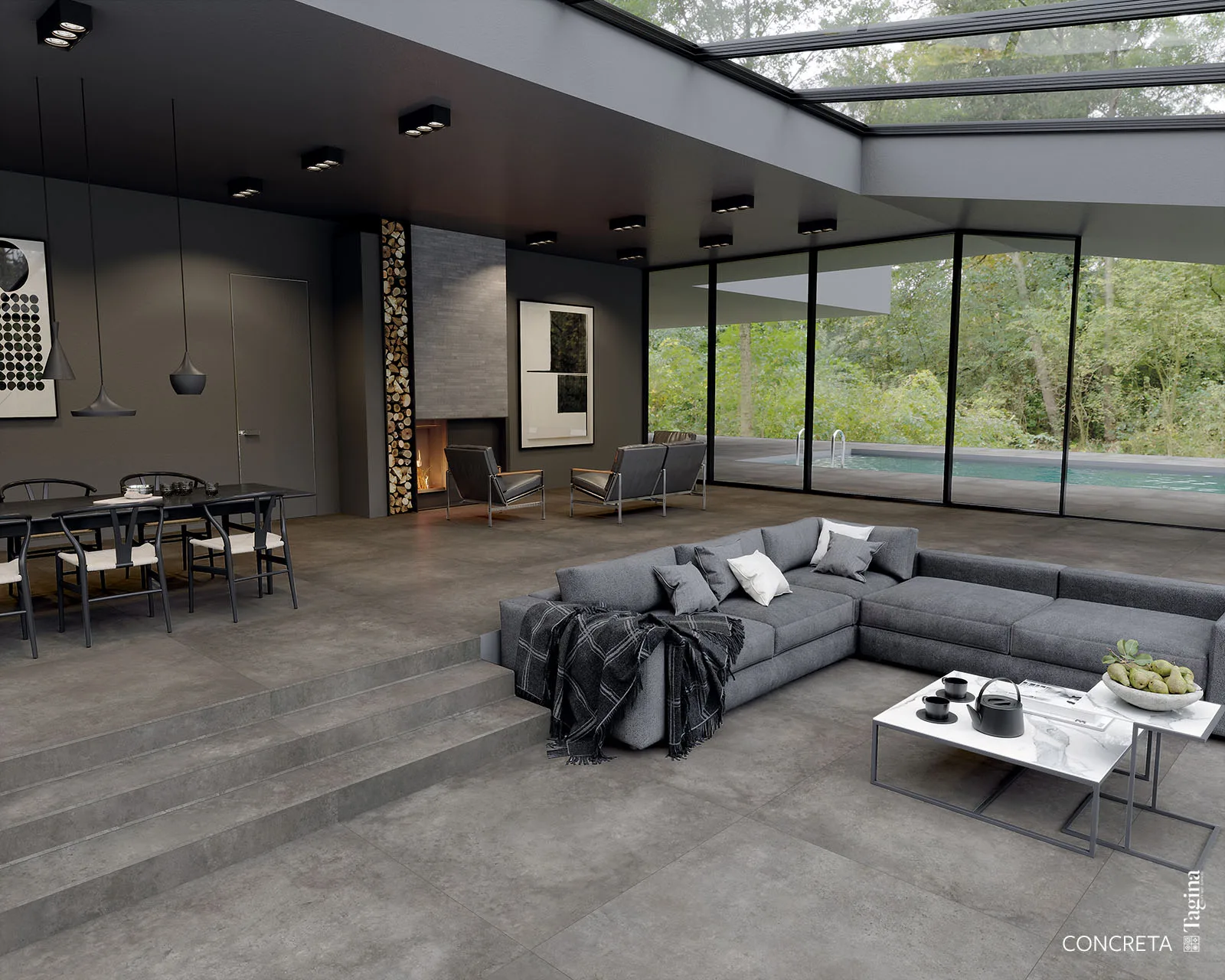 Tagina Concreta – Tagina Concreta Grigio scuro living