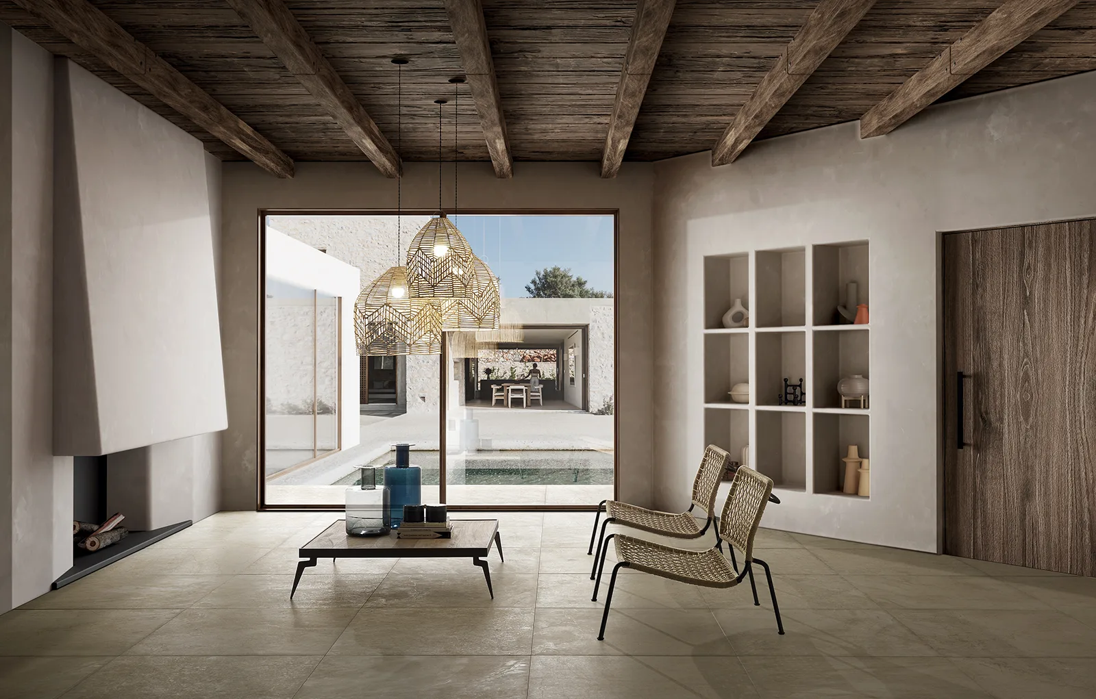 Tagina Marmi Imperiali – Tagina MARMI IMPERIALI Fulvia living vista outdoor