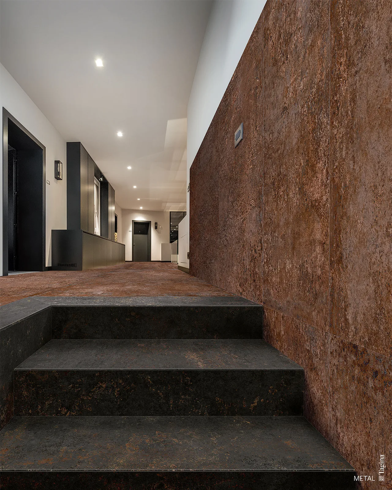 Tagina Metal – Tagina Metal Corten Titanium stairs