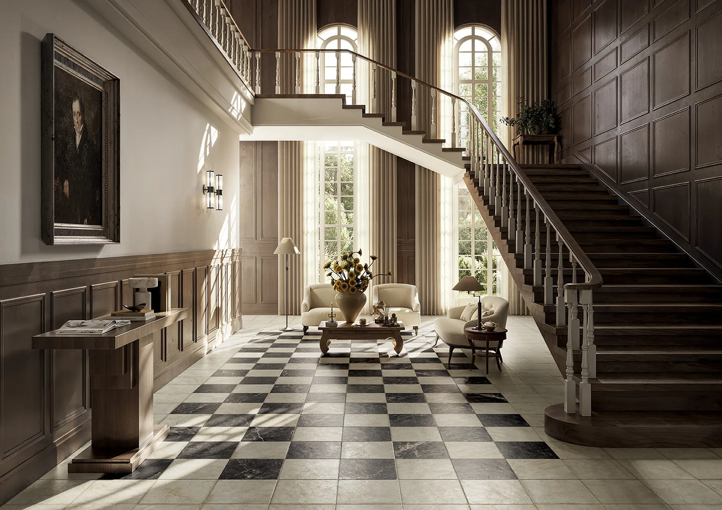 Tagina Marmi Imperiali Versailles – Tagina MARMI IMPERIALI Zenobia+Fulvia ingresso schacchiera