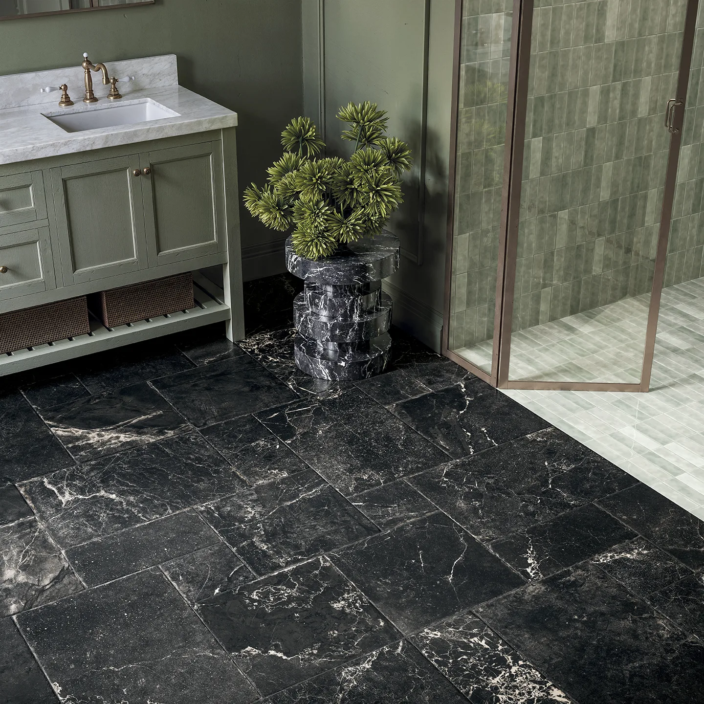 Tagina Marmi Imperiali Versailles – Tagina MARMI IMPERIALI Zenobia bagno multiformato particolare
