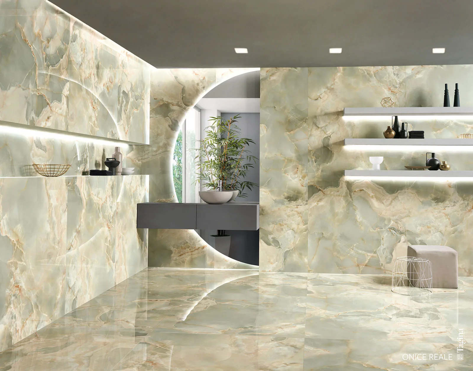Tagina Onice Reale – Tagina Onice Reale Smeraldo bathroom