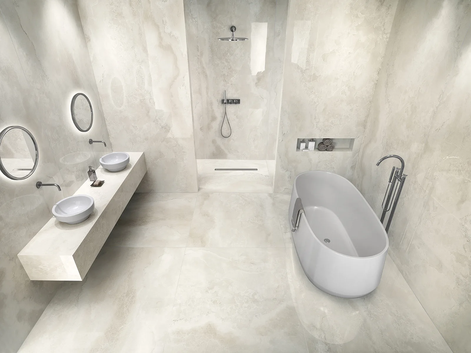 Tagina Onyx Diamond – Tagina ONYX DIAMOND Bright bagno dall alto