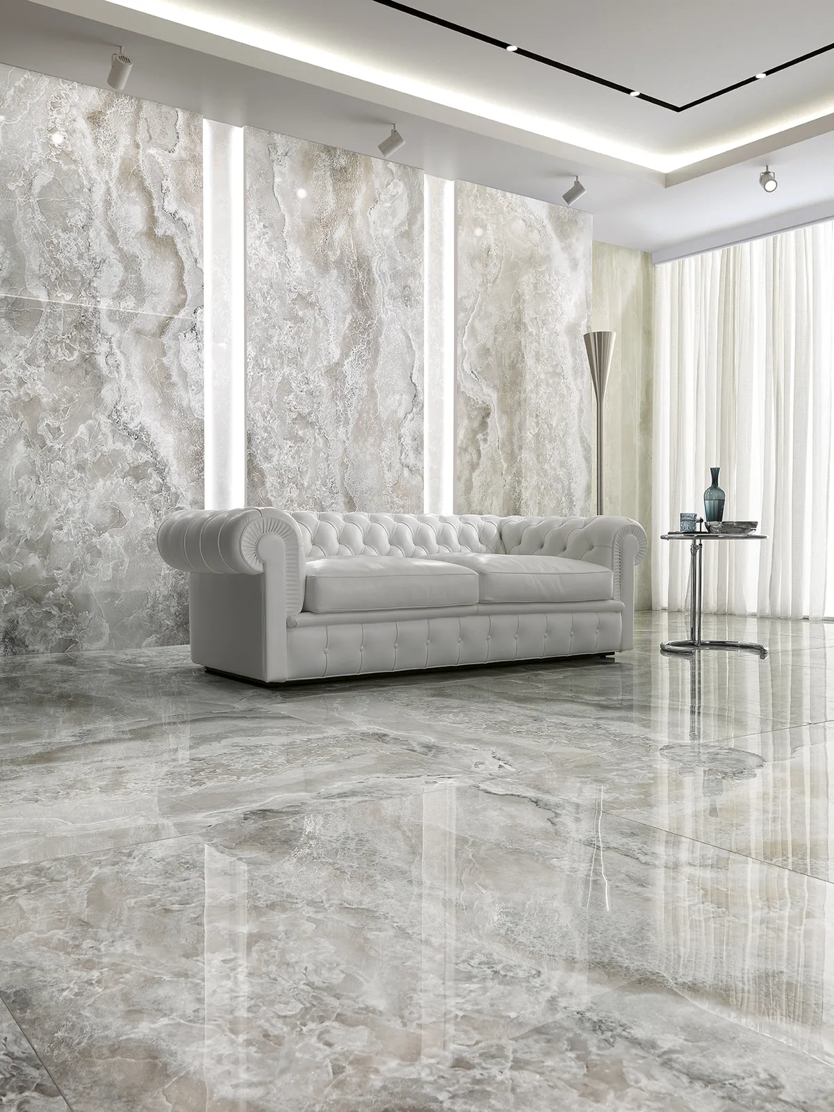 Tagina Onyx Diamond – Tagina ONYX DIAMOND Grey Agate living dettaglio