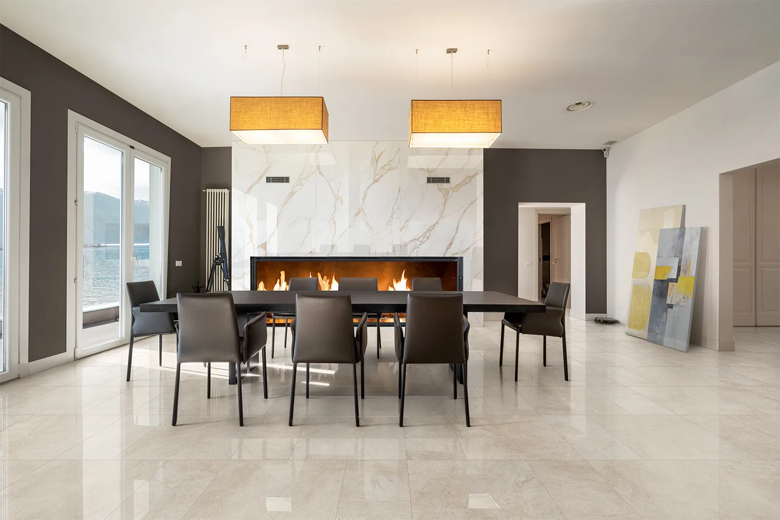 Tagina Pietra d'Orvieto – Tagina Pietra D Orvieto ambientazione dining Beige 60x60 30x60