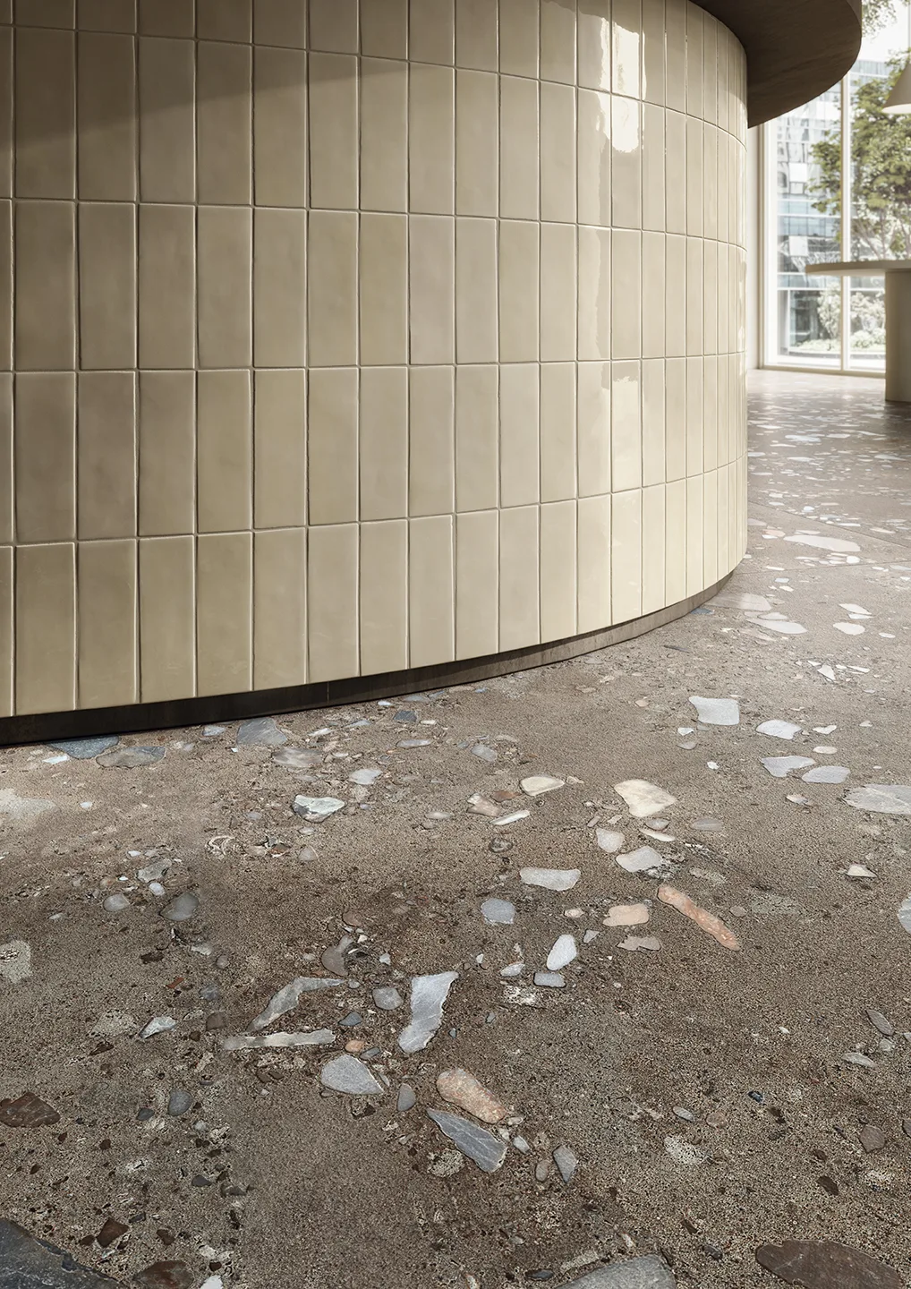 Tagina Riverstone – Tagina Riverstone Brown Rock+CityStone listello
