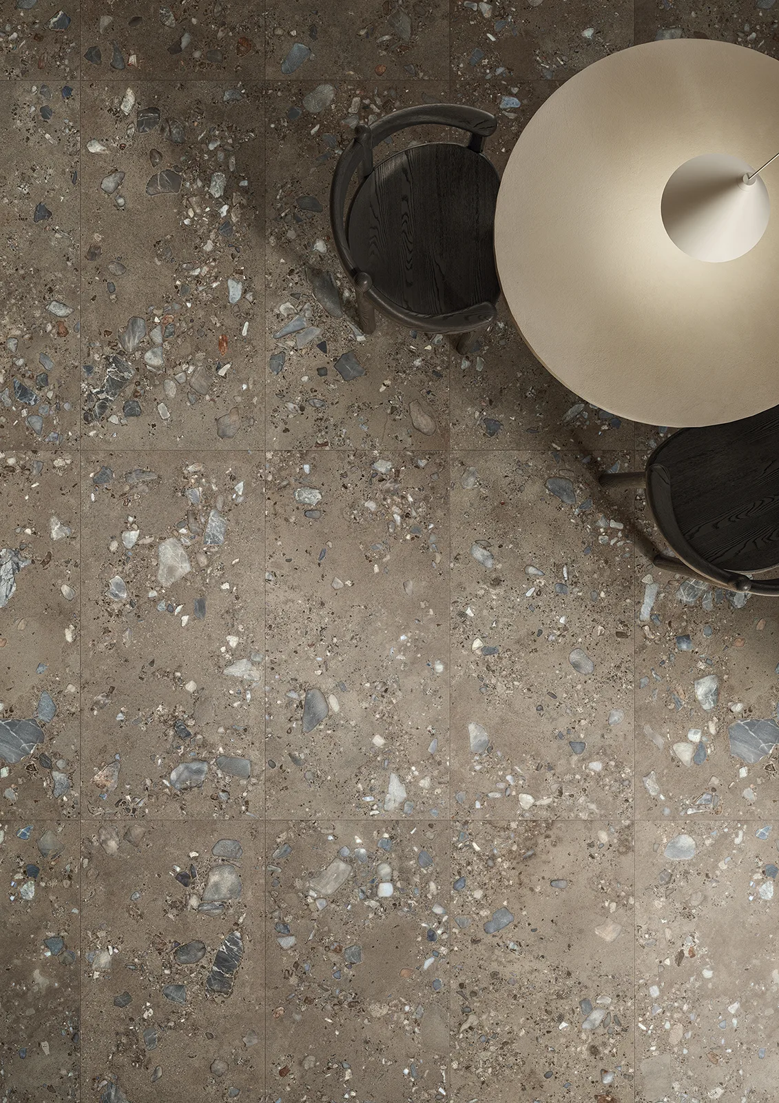 Tagina Riverstone – Tagina Riverstone Brown Rock caffetteria zenitale