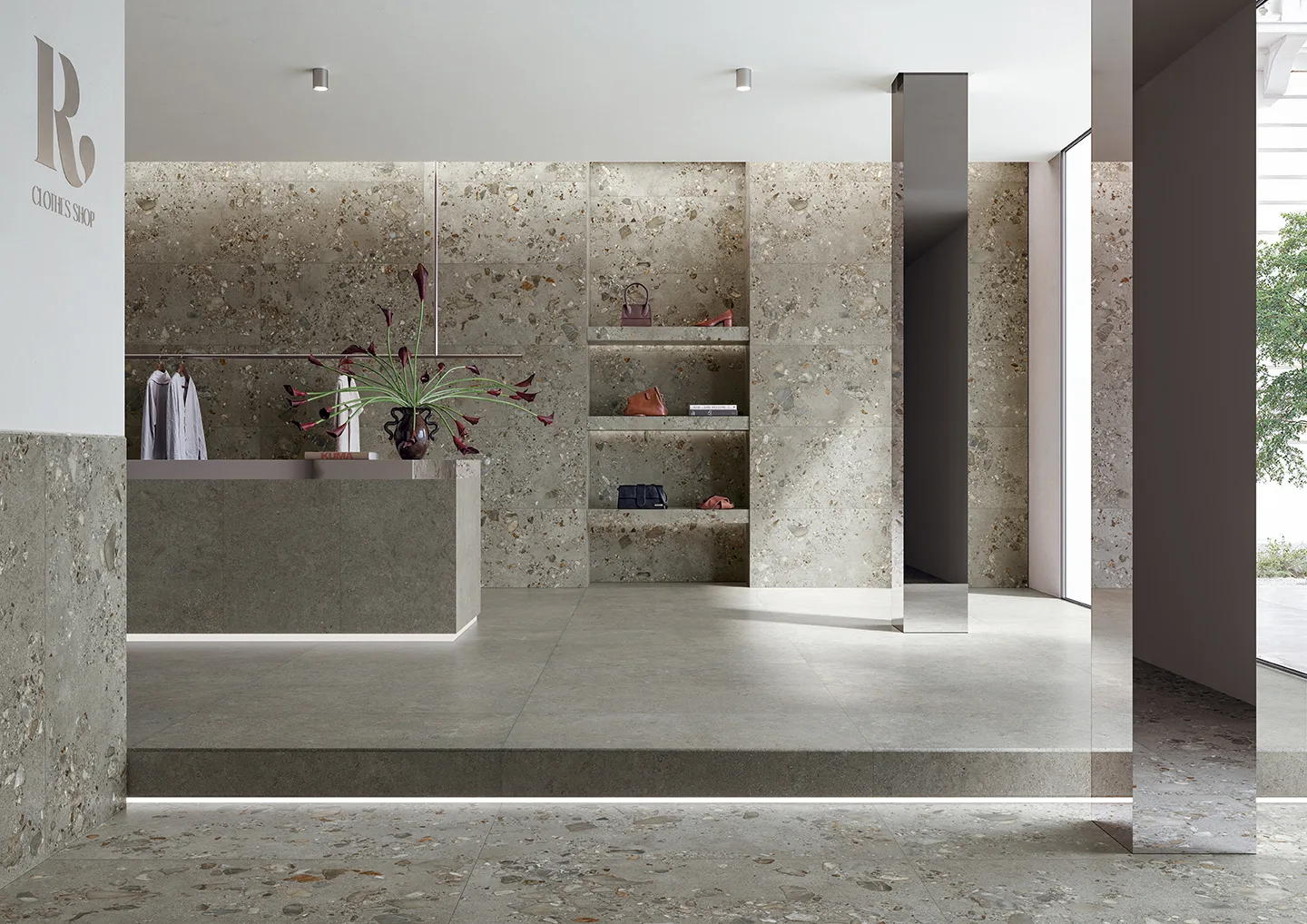 Tagina Riverstone – Tagina Riverstone Smoke Sand 60x120+Smoke Rock 60x120 negozio