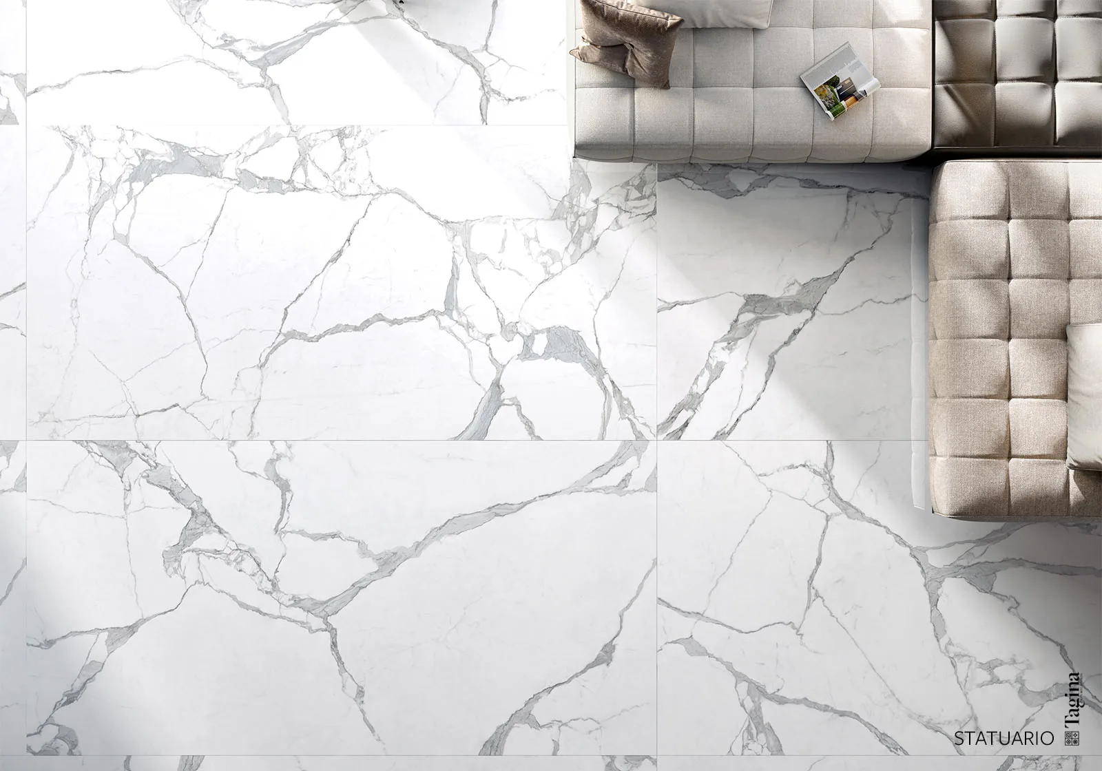 Tagina Statuario – Tagina Statuario Living close up p