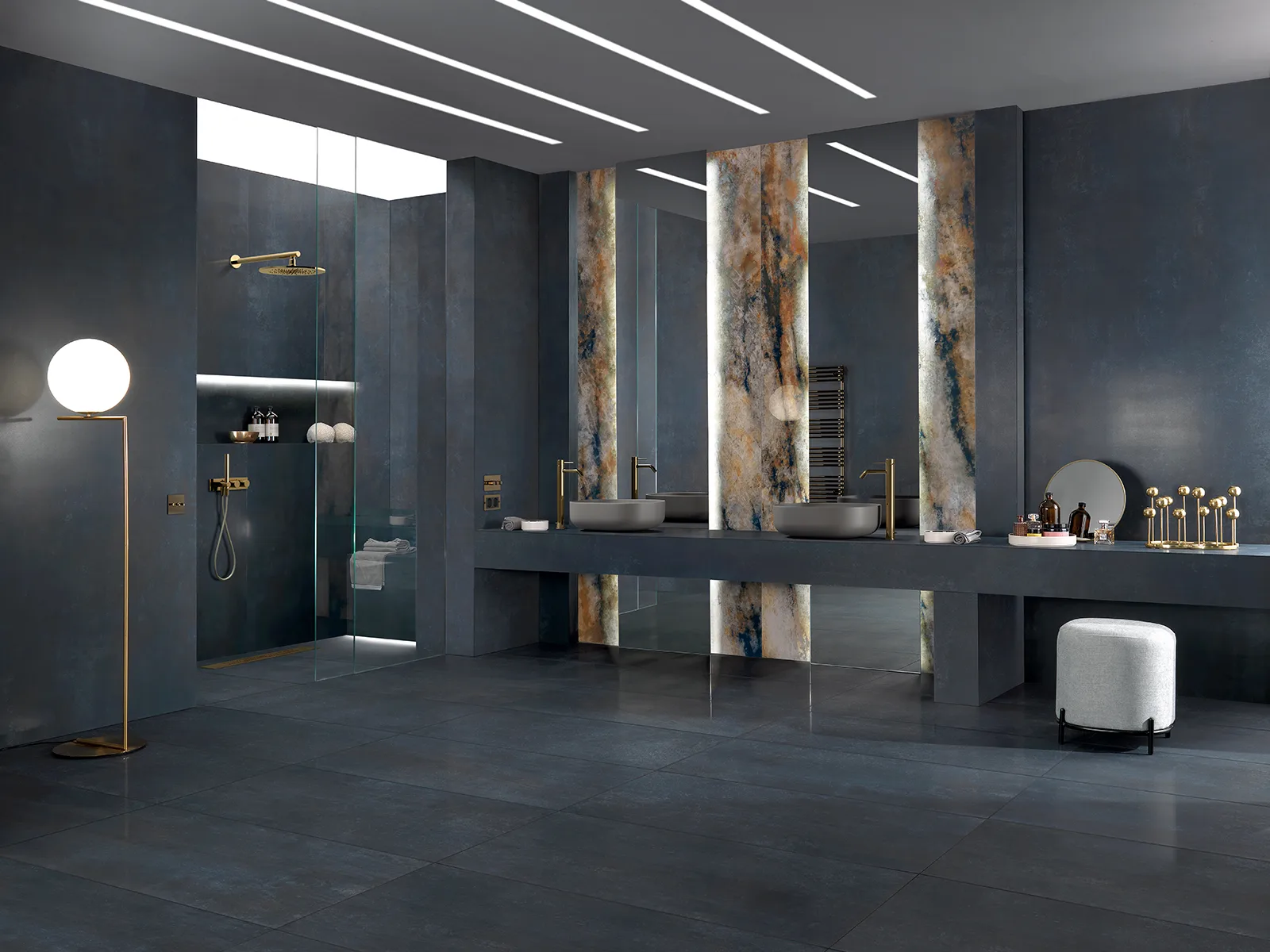 Tagina Steel – Tagina STEEL Cobalto+Patagonia zafiro bagno