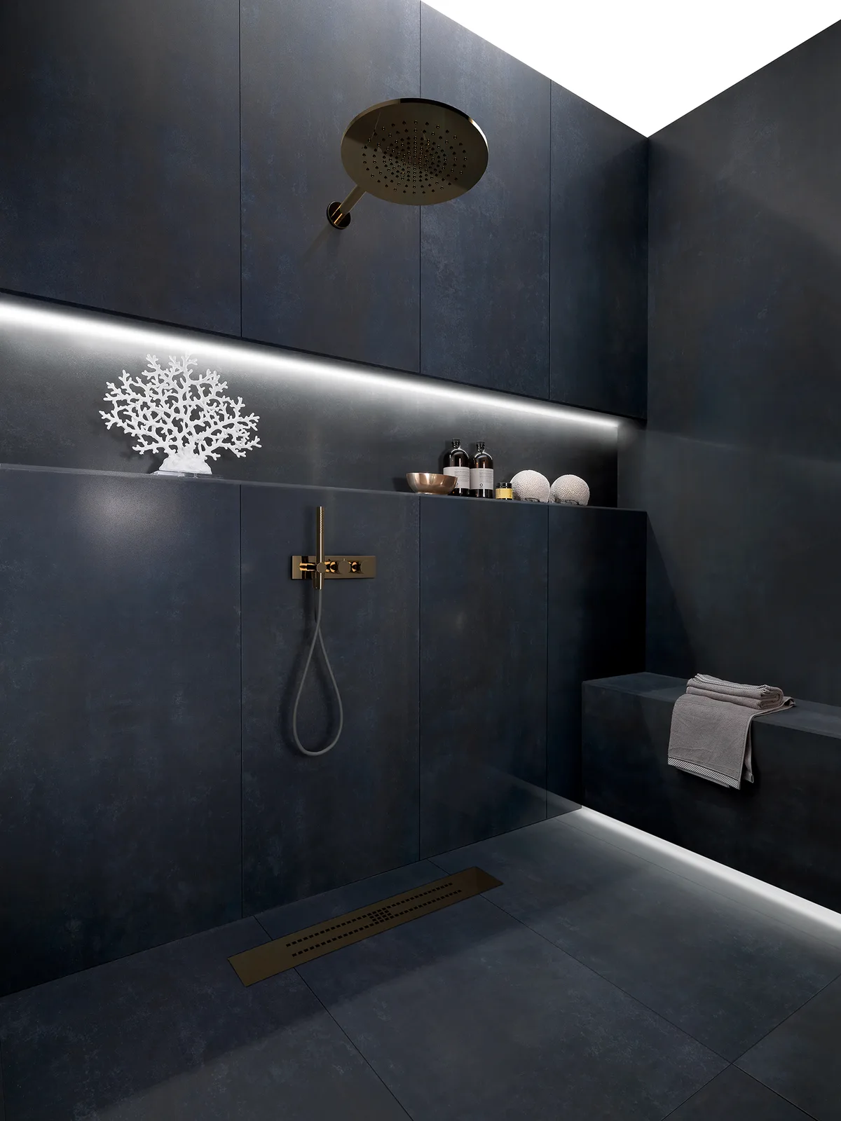 Tagina Steel – Tagina STEEL Cobalto bagno doccia
