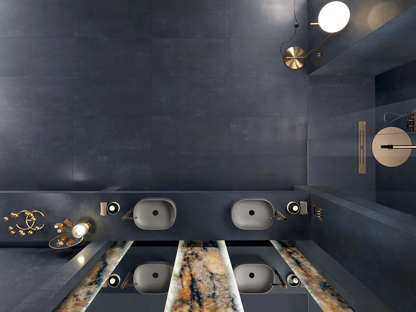 Tagina Steel – Tagina STEEL Cobalto bagno zenitale